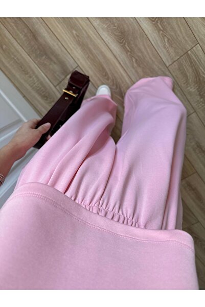 manana fashion MODAL KUMAŞ CROP TSHİRT PALAZZO PANTOLON EŞOFMAN TAKIMI