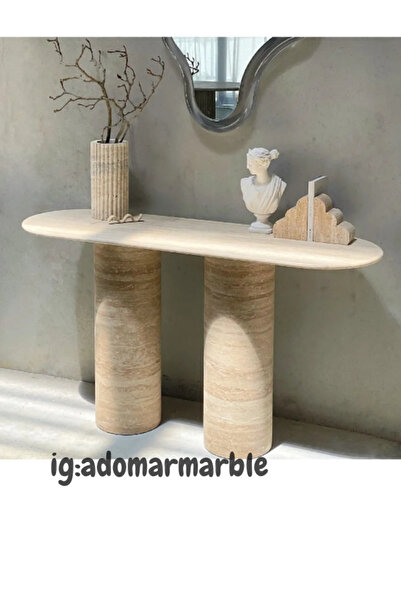 adomarmarblehandmadeandluxury ADOMAR Traverten Dresuar, Mermer Dresuar, Antre...