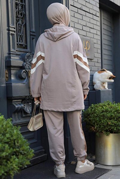 Neva Style Подвійний комплект норкового хіджабу на блискавці 20135V