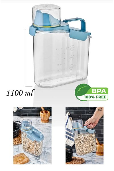 F BLACKSTONE Lux 1100 ml Leak Proof Food Container with Lid