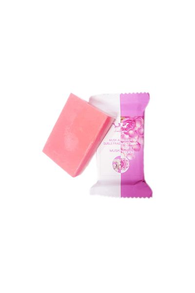 HAMIL ALMUSK Hamil Al Musk Soft Touch Double Fragrance Soap, Musk and Rose Scent, 100g