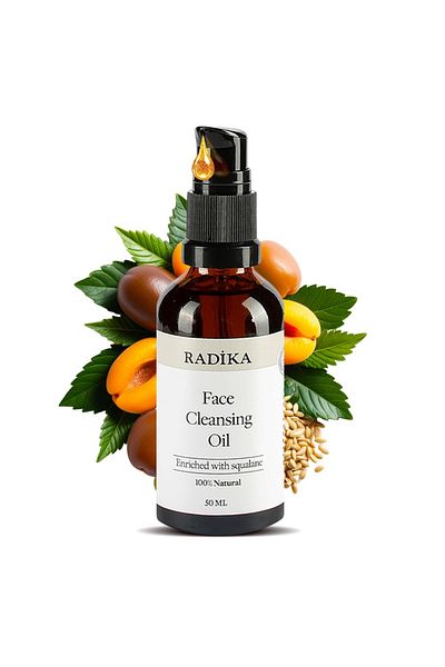 Radika Aromatherapy Čistící olej na obličej, odličovač, 100% čistý, BIO, přírodní, 50 ml