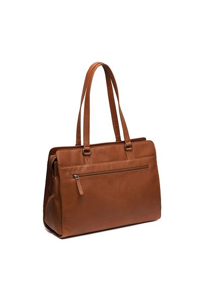 The Chesterfield Brand Fidenza Shoulder Bag Leather 40 cm Laptop compartment