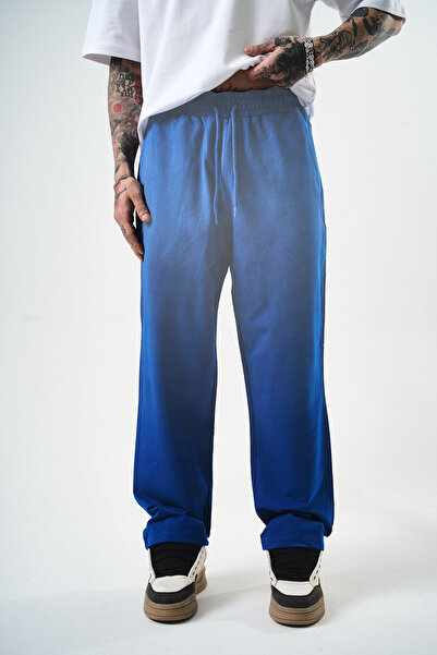 Respire Erkek Sprey Baggy Eşofman Altı Saks