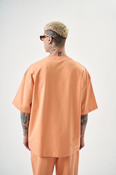 Respire Ανδρικό Basic T-Shirt Peach