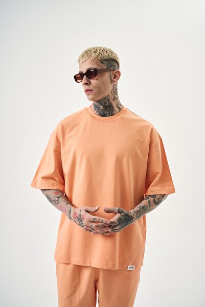 Respire Ανδρικό Basic T-Shirt Peach