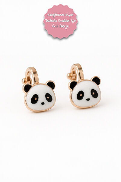 MakeWell Hello Kity Design Clip-On Children's Earring for Children Without Ear Holes