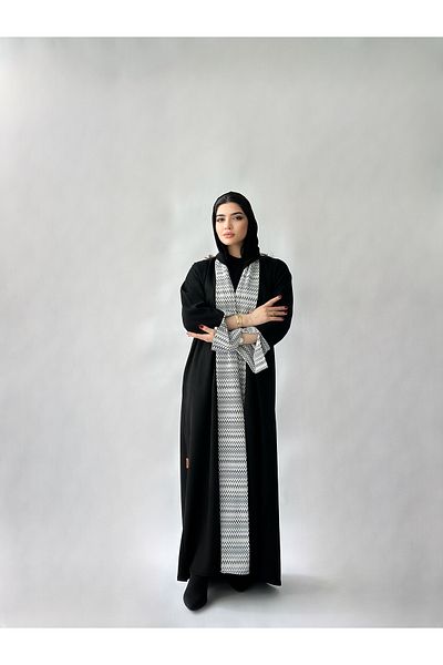 elegant hijab Classic chamois abaya