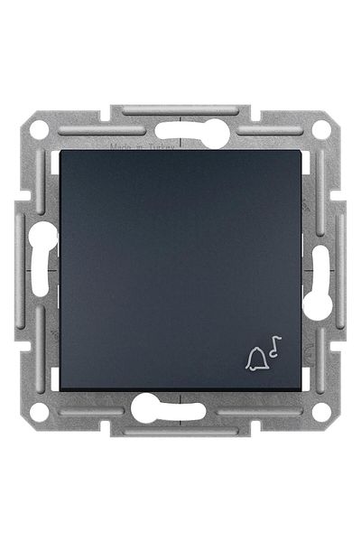 Schneider Electric Asfora Plus Eph0800171 - Anthracite Light No Frame with Bell Sign