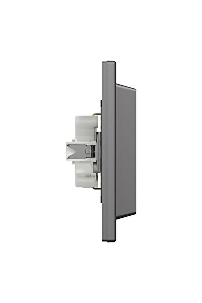 Schneider Electric Schneider Asfora Antrasit Ikili Topraklı Priz Çerçeveli 16a - Eph9900171