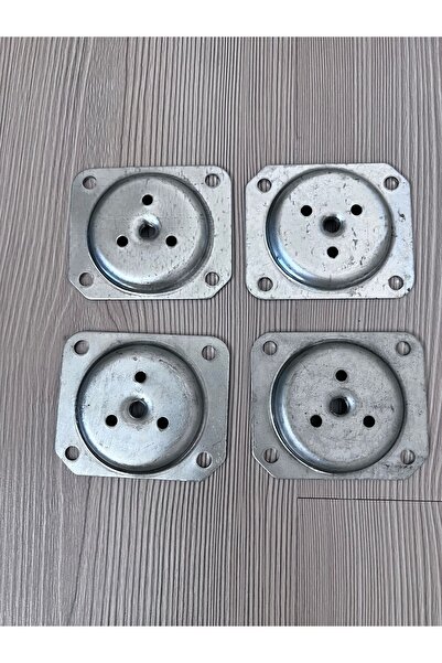 Flat Metal Connection Apparatus (with m8 Screw Entry ) 4 Pieces, Table , Chair, Coffee Table, Furniture Assembly