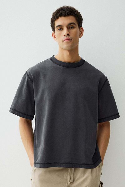 H&M Boxy Fit Washed T-shirt
