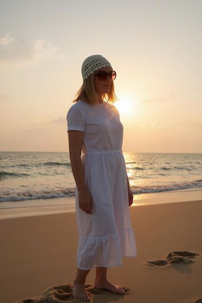 Zuviel Deco Handmade Handmade Knitted Mesh Cap