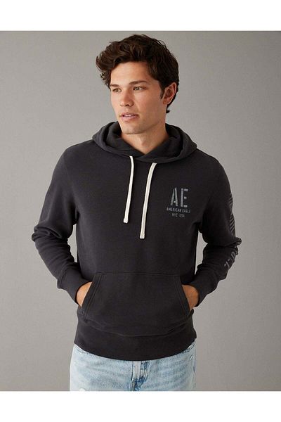 AMERICAN EAGLE AE Super Soft Graphic Hoodie