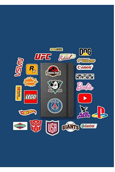 sticker Logo v2 Brand Brand autocolante pachet/bullet journal notebook decal ...