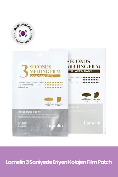 Lamelin Melting Collagen Film Patch Lamelin 3 Seconds Melting Film Collagen Patch 1 Piece