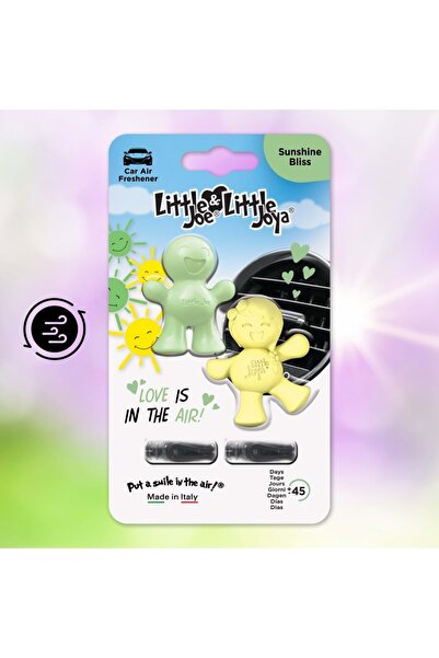 Little Joe Aşk Serisi 2li Paket Vanilya Araç Kokusu (Sunshine Bliss) -45 Gün ...