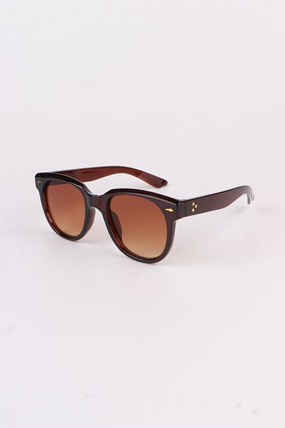 Eyesofia Mimosa Unisex Brown Sunglasses