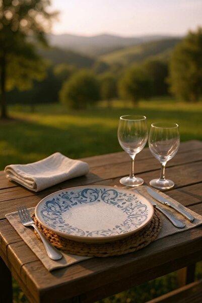 Limboda Bonna Viento Gourmet Düz Tabak 27 cm