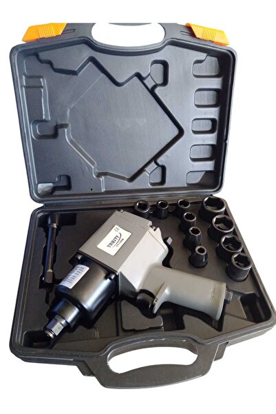 trusty Akdeniz Tt130b (12F01B6) 1/2inç Havalı Somun Sökme Lokmalı Set