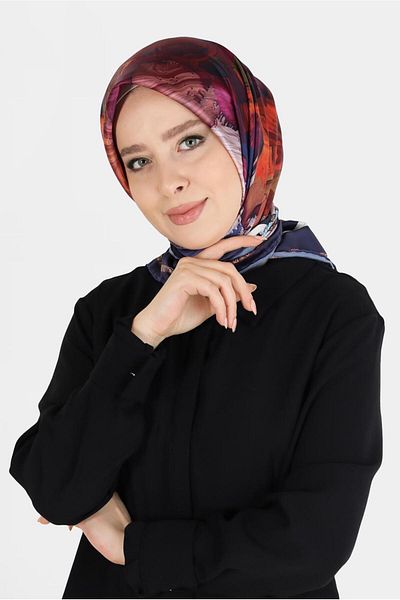 Alvina Φουλάρι ALVİNA DIGITAL TWILL 8097