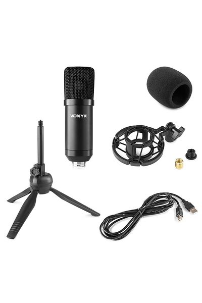 VONYX Vonyx CM300B USB Microphone Set