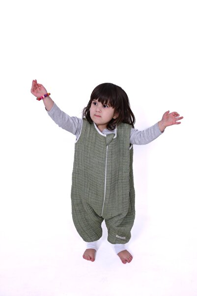 Enhitbaby كيس نوم من ألياف الموسلين مكون من 4 طبقات، 2 توغ (درجة حرارة الغرفة...