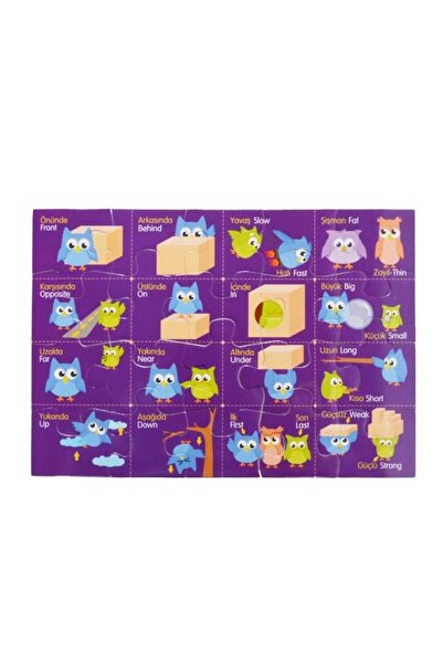 0-6 Yaş Yayınları 2 ألوان ألغاز سوبر - أشكال - قبضة 20 قطعة