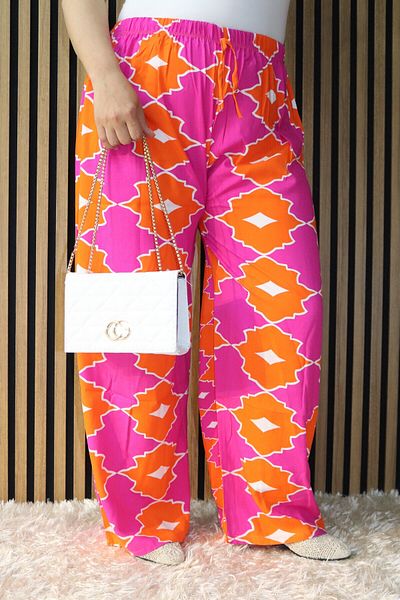 MODA Colorful Woven Trousers / Culottes