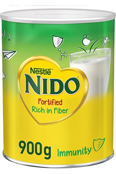 nido مسحوق حليب نستله نيدو المدعم الغني بالألياف 900 جرام