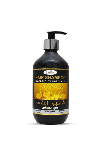 ECOLYTE+ La Parisienne Premium Luxury Shampoo, Repair & Shine, For Men & Women - (Keratin Treatment, 500 ml)