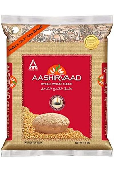 AASHIRVAAD Whole Wheat Flour Shudh Chakki Atta 2kg