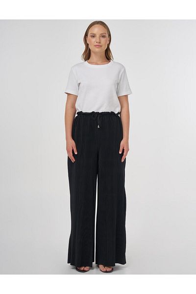 Kayra Relaxed Cut Corduroy Trousers Black