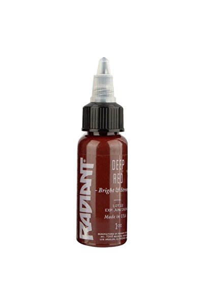 Radiant Deep Red - Tattoo Dövme Boyası - 1oz/30ml