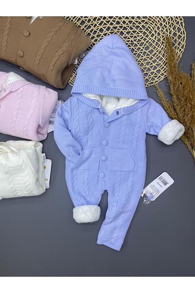 ZİMBOO Cotton Double Haired Knitwear Jumpsuit - Welsoft Inner Surface, Baby Clothing