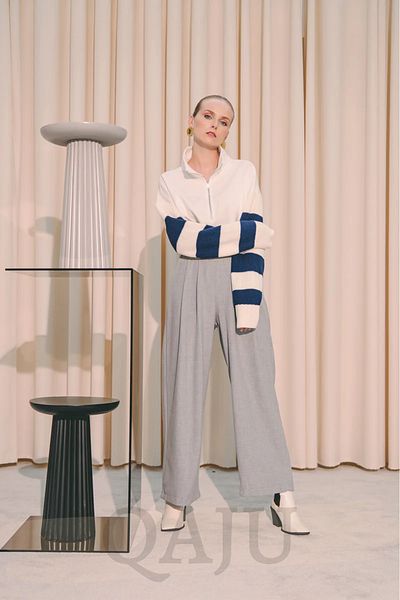 Qaju Sleeve Detailed Sweater