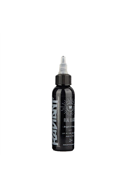 Genel Markalar Real Black - Tattoo Dövme Boyası - 2oz/60ml
