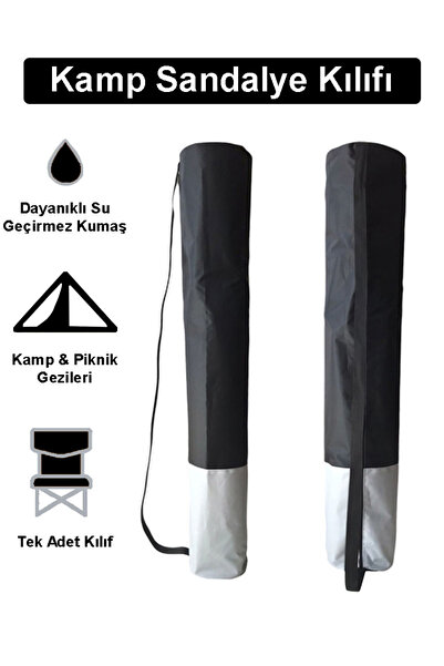 Wallery Bags Fermuarlı Kamp Sandalyesi Kılıfı Sandalye Taşıma Çantası