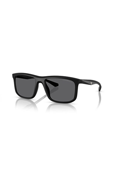 Emporio Armani نظارة شمسية مربعة للرجال - EA 4234U - مقاس العدسة: 57 مم - أسو...