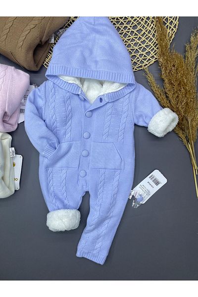 ZİMBOO Cotton Double Haired Knitwear Jumpsuit - Welsoft Inner Surface, Baby Clothing