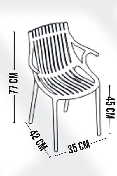 RETRO ART Monaco Sandalye