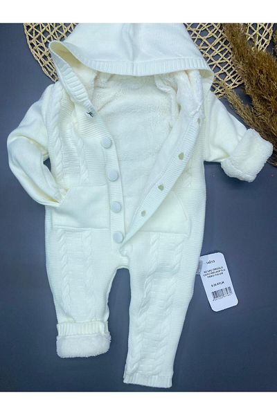 ZİMBOO Cotton Double Haired Knitwear Jumpsuit - Welsoft Inner Surface, Baby Clothing
