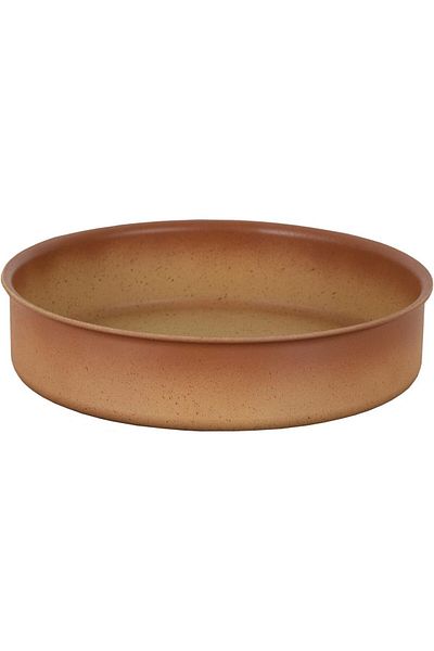 ALSAIF Amercook Terracotta Baking Tray Ovenware Colour: Orange,size: 34cm
