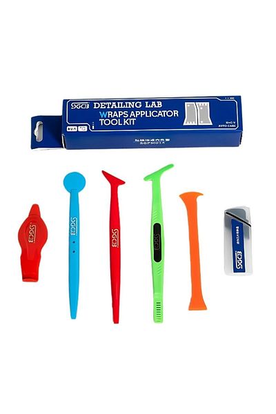SGCB Glass Film Ppf Foil Pulling Apparatus Kit 6 Pieces - Tpu Magnet