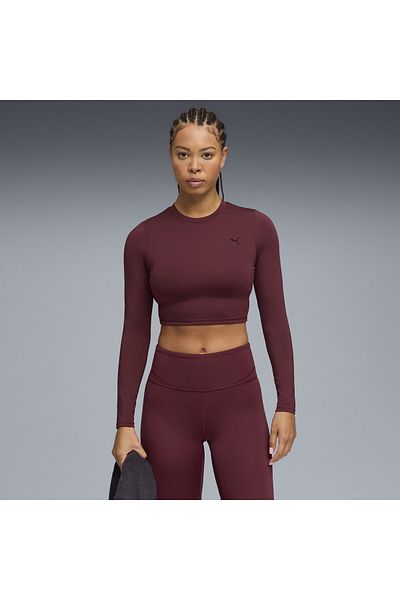 Puma PUMA SHAPE Long Sleeve Cropped Top Women