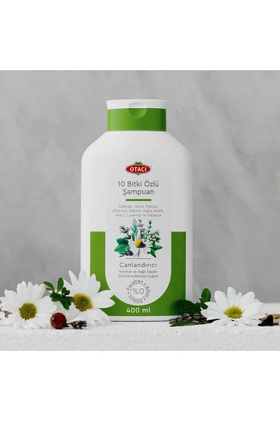 Otacı 400 ml Revitalizing Shampoo - 10 Plant Extracts