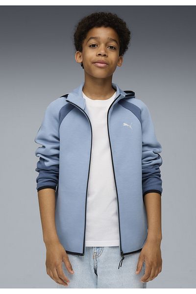 Puma Φούτερ με κουκούλα Evostripe με φερμουάρ σε όλο το μήκος για νέους