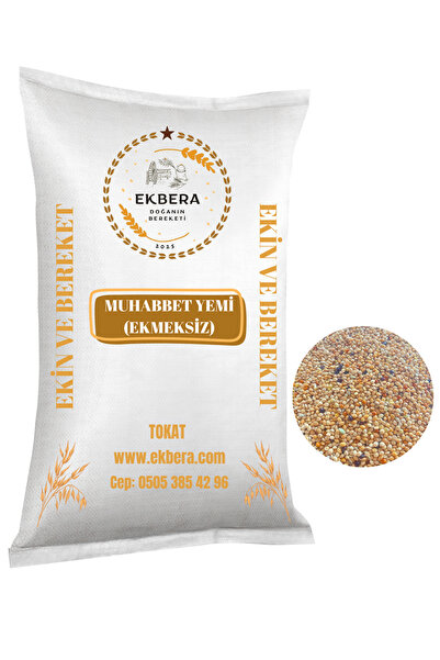 EKBERA Muhabbet Kuşu Yemi -karışık - 2.5 Kg - Ekmeksiz