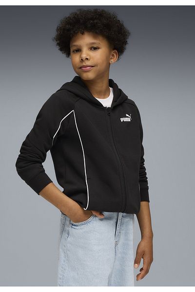 Puma Αθλητικό Φούτερ με Πλήρες Φερμουάρ για Νεανική Χρήση