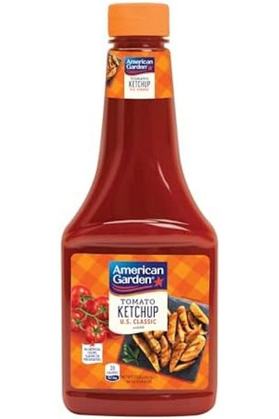 american garden U.S. Ketchup, Vegan, Gluten-Free, 1.02 kg